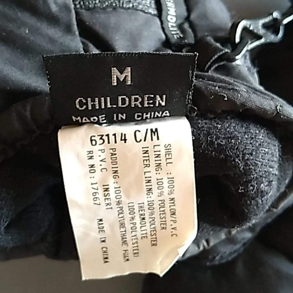 Zero Black Winter Mittens